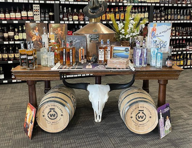 Evergreen Liquor Store - Liquor spirits wine - delivery - Kalispell Montana Flathead Valley