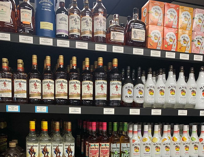 liquor spirits wine delivery & store in Kalispell Flathead Valley Montana