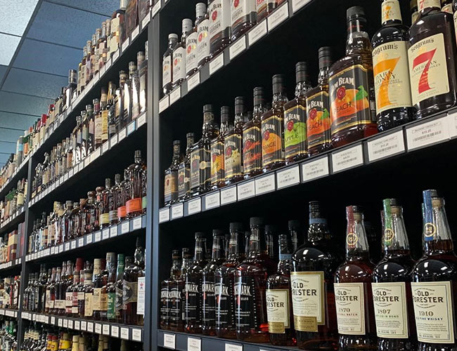 liquor spirits wine delivery & store in Kalispell Flathead Valley Montana